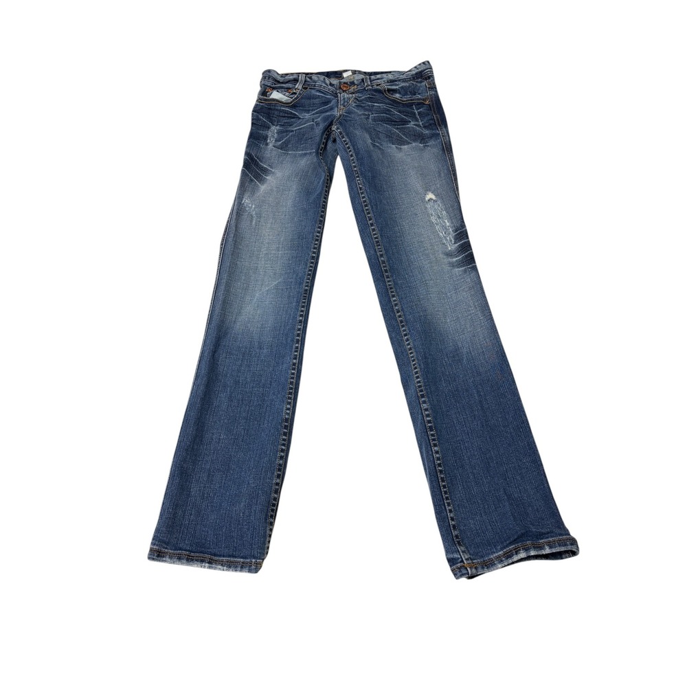 Vintage Armani Exchange AX Jeans Womens Size 4 W28 L31 Short  Destroy Made USA‎